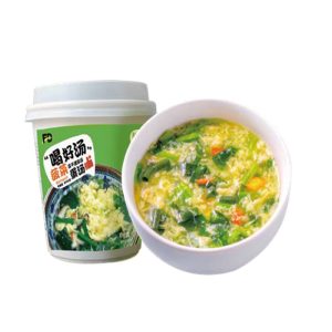 Freeze-Dried Soup Spinach Egg