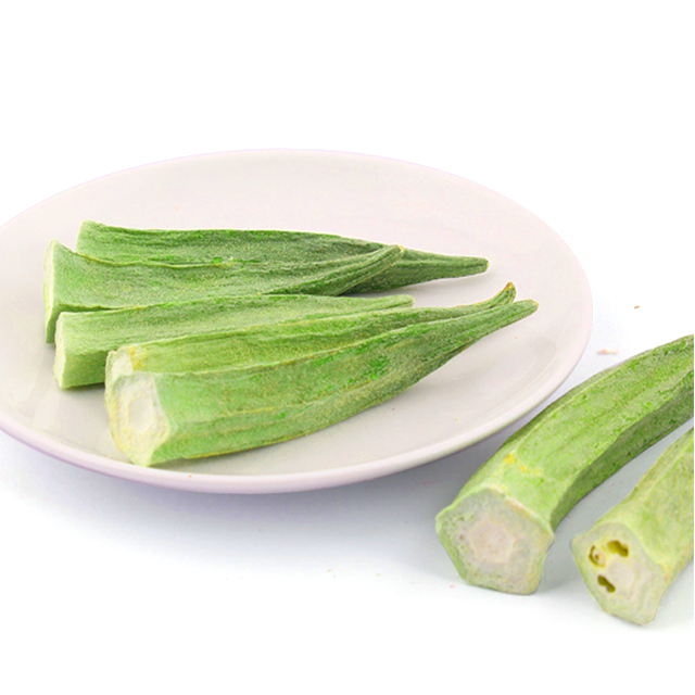 Freeze-Dried Okra